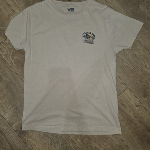 Salty Crew Other - Salty Crew Light Tan Crew Neck Tee with Printed Care Label